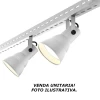 Spot Sobrepor Hol Eletrocalha 1xE27 Par20 Branco Taschibra Spot Sobrepor Hol Eletrocalha 1xE27 Par20 Branco Taschibra