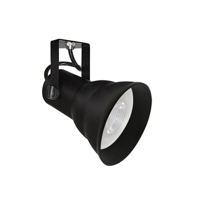 Spot Sobrepor Hol P/ Eletrocalha 1xE27 Par20 Preto Taschibra Spot Sobrepor Hol P/ Eletrocalha 1xE27 Par20 Preto Taschibra