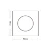 Spot Wi-Fi Smart Led Tek 5W Bivolt 2200K Novo