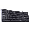 Teclado Com Fio Compacto Dynamic 1.8m Cor Preto Usb Vinik