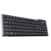 Teclado Com Fio Compacto Dynamic 1.8m Cor Preto Usb Vinik Teclado Com Fio Compacto Dynamic 1.8m Cor Preto Usb Vinik
