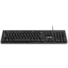Teclado multimidia USB dynamic circle ABNT2 Preto Vinik Teclado multimidia USB dynamic circle ABNT2 Preto Vinik