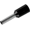 Terminal Pré-Isolado Tubular Simples 1.5mmx8mm Preto