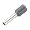 Terminal Pre-Isolado Tubular Simples 4.0mmx8mm Cinza G20