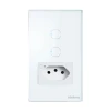 Tomada 2 Interruptores Inteligentes 2002 Branco Intelbras