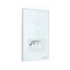 Tomada 2 Interruptores Inteligentes 2002 Branco Intelbras
