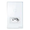 Tomada + Interruptor Inteligente Wi-Fi ETS 2001 Intelbras