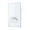 Tomada + Interruptor Inteligente Wi-Fi ETS 2001 Intelbras