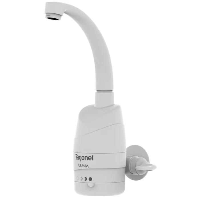 Torneira Elétrica Luna 4 temperatura 220V Branco Zagonel