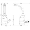 Torneira Elétrica Luna 4 temperatura 220V Branco Zagonel