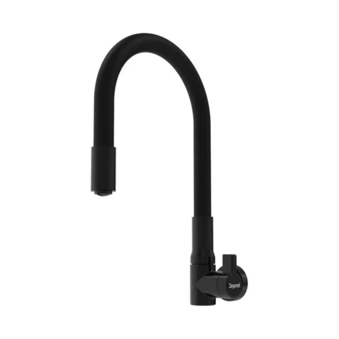 Torneira Motion Cozinha Parede Black Zagonel Original