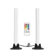 Torre Moderna Led Twin Color Control Rgb Taschibra