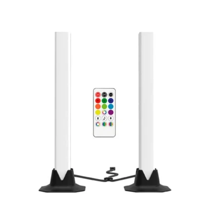 Torre Moderna Led Twin Color Control Rgb Taschibra