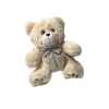 Urso De Pelúcia Com Lacinho Cor Cremê 30cm Mury Baby Urso De Pelúcia Com Lacinho Cor Cremê 30cm Mury Baby