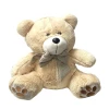 Urso De Pelúcia Com Laço Cor Creme 40cm Mury Baby Urso De Pelúcia Com Laço Cor Creme 40cm Mury Baby