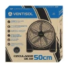 Ventilador Circulador de Ar 50cm Preto 130w Ventisol Ventilador Circulador de Ar 50cm Preto 130w Ventisol
