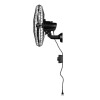 Ventilador Oscilante De Parede 50cm Preto Aço Ventisol