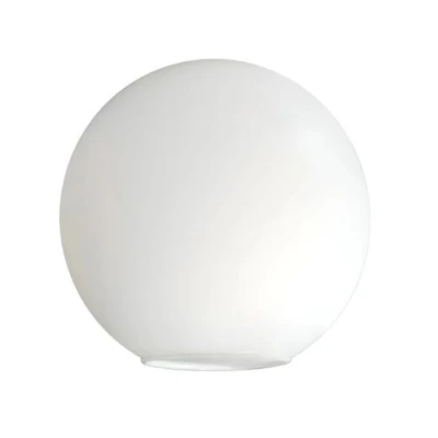 Vidro Branco Leitoso 12cm Com Bocal Modelo Vid-Maze-L