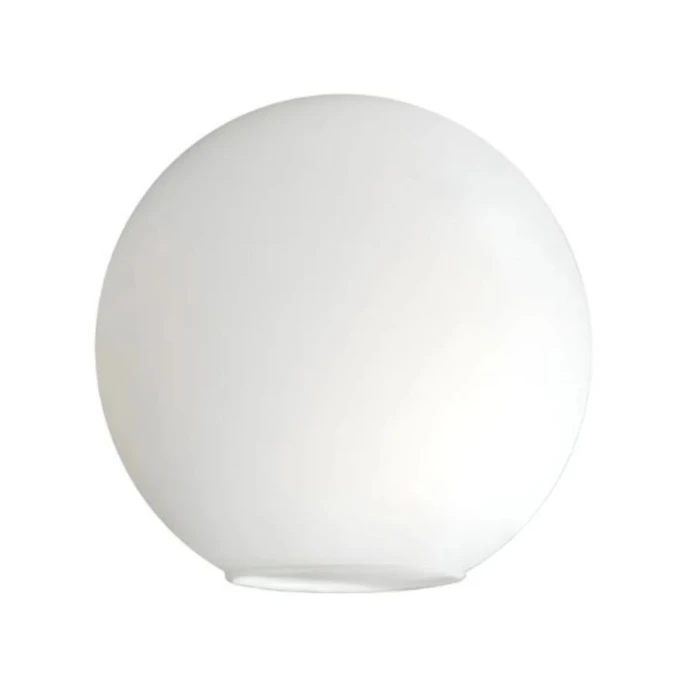 Vidro Branco Leitoso 12cm Com Bocal Modelo Vid-Maze-L